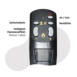 Chimenea Led Clsica Helios Gris