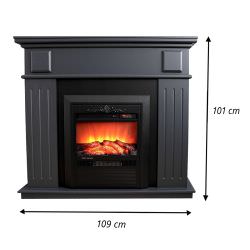 Chimenea Led Clsica Helios Gris