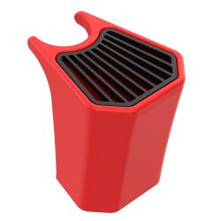 Kit de fuente roja con cubo