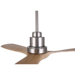 Wooden ceiling fan