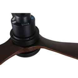 Ventilateur en bois massif avec pales