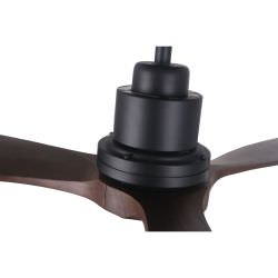 Ventilateur en bois massif avec pales