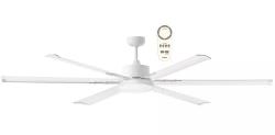 White Aluminum Ceiling Fan