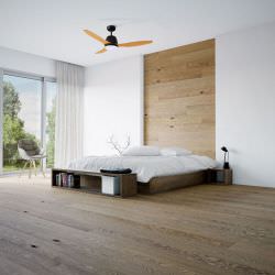 Ventilateur sans lumire Blanc