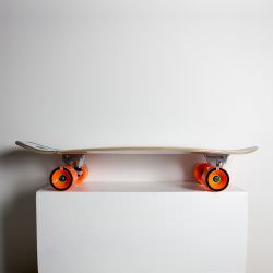 EASY RIDE white skateboard
