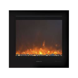 Chimenea de esquina empotrada