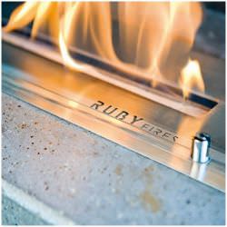 Steel bioethanol fireplace