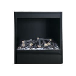 Electric Fireplace With White Frame