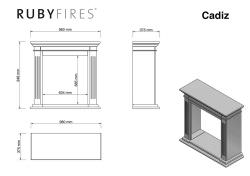 Xaralyn  Kompletter Kamin Mit Klassischem Rahmen ist ein Produkt im Angebot zum besten Preis