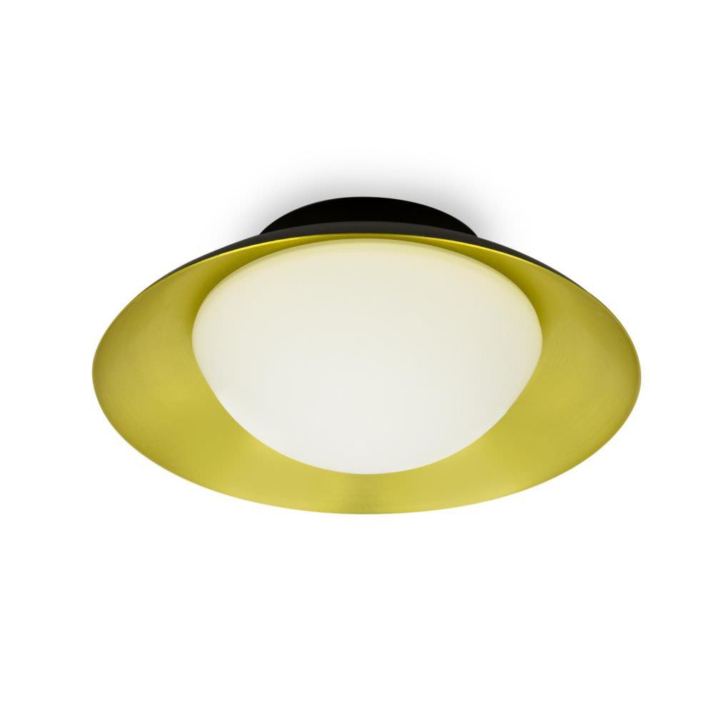 Metal And Glass Led Ceiling Light Mpc 62134