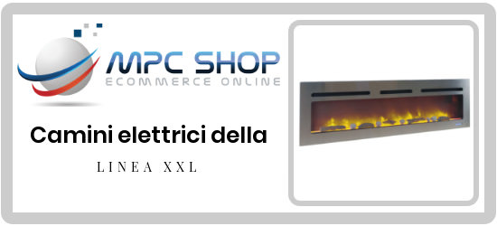 Caminetto elettrico super gigante XXL