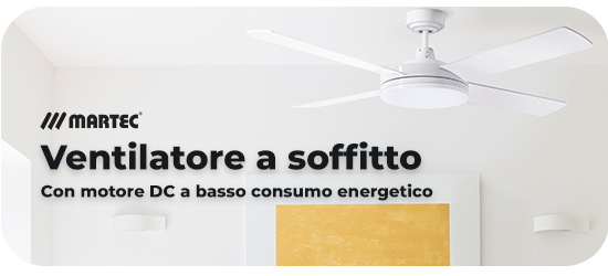 Ventilatori dc a led con telecomando bassi consumi energetici Consigliato per grandi ambienti
