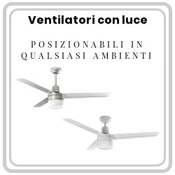 Our fan with light can be placed on any environmen