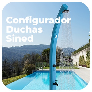 Configurador de la ducha Sined