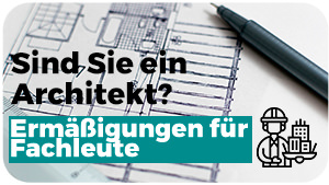 Sind Sie ein Innen- oder Außenarchitekt? Suchen Sie ein bestimmtes Produkt für die Einrichtung?