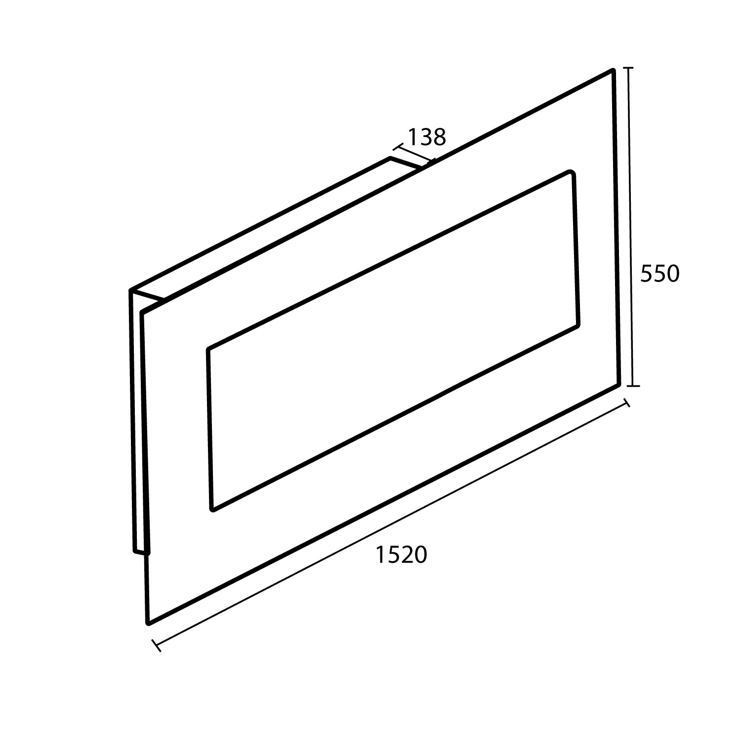 Aprica Wallmounted Electric Fireplace