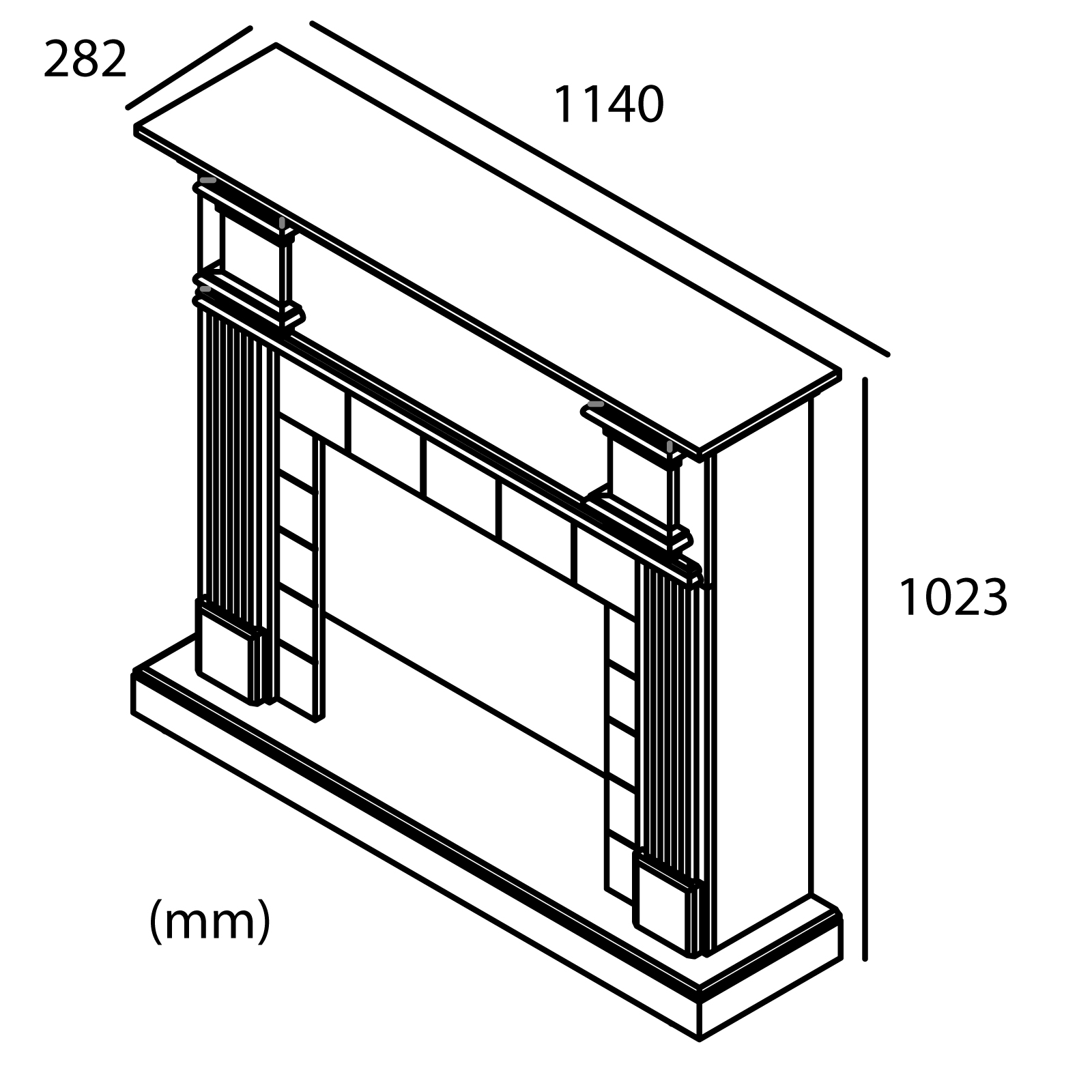 Gray Electric Fireplace For Decorating