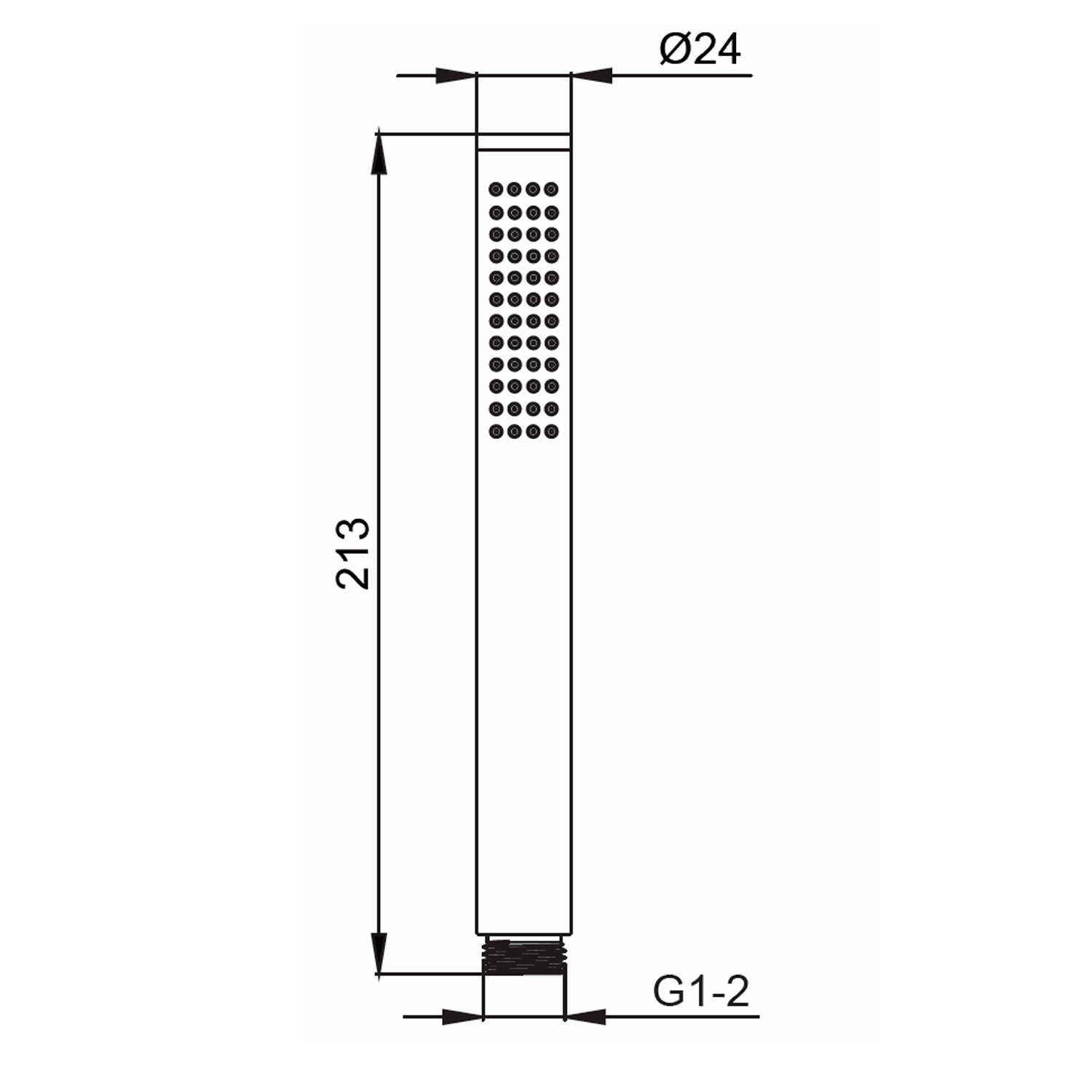 Handbrause Inox Für Flexschlauch