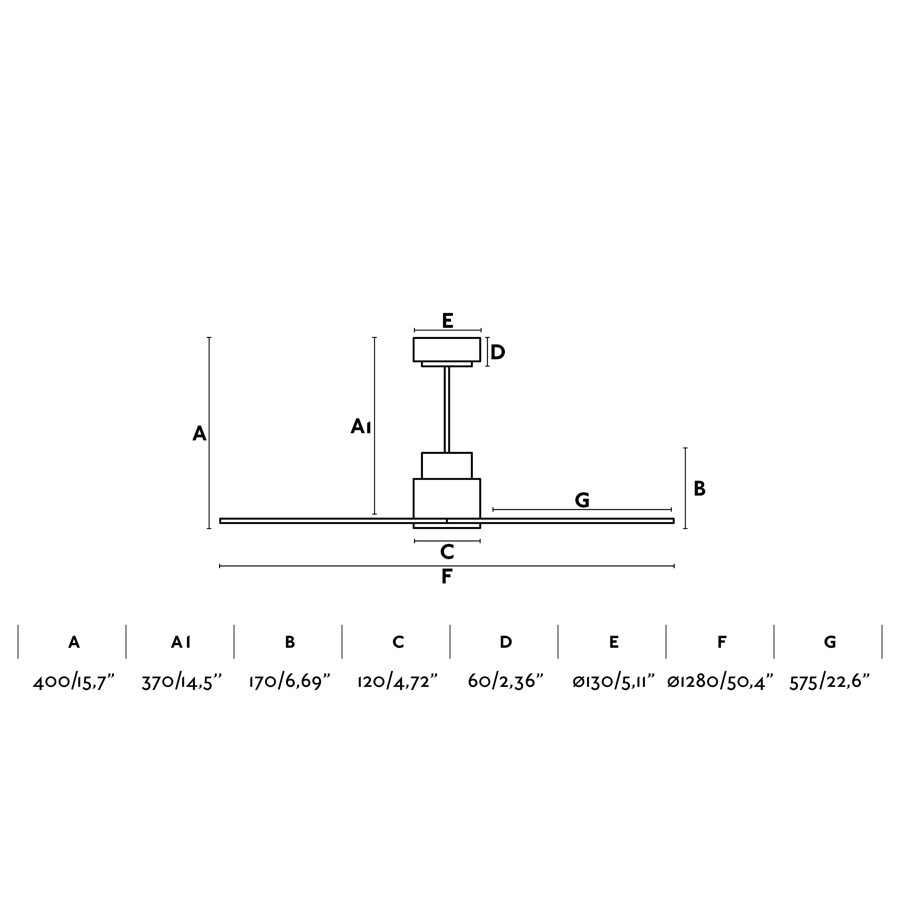 Ceiling Fan Nassau Brown Dc Motor