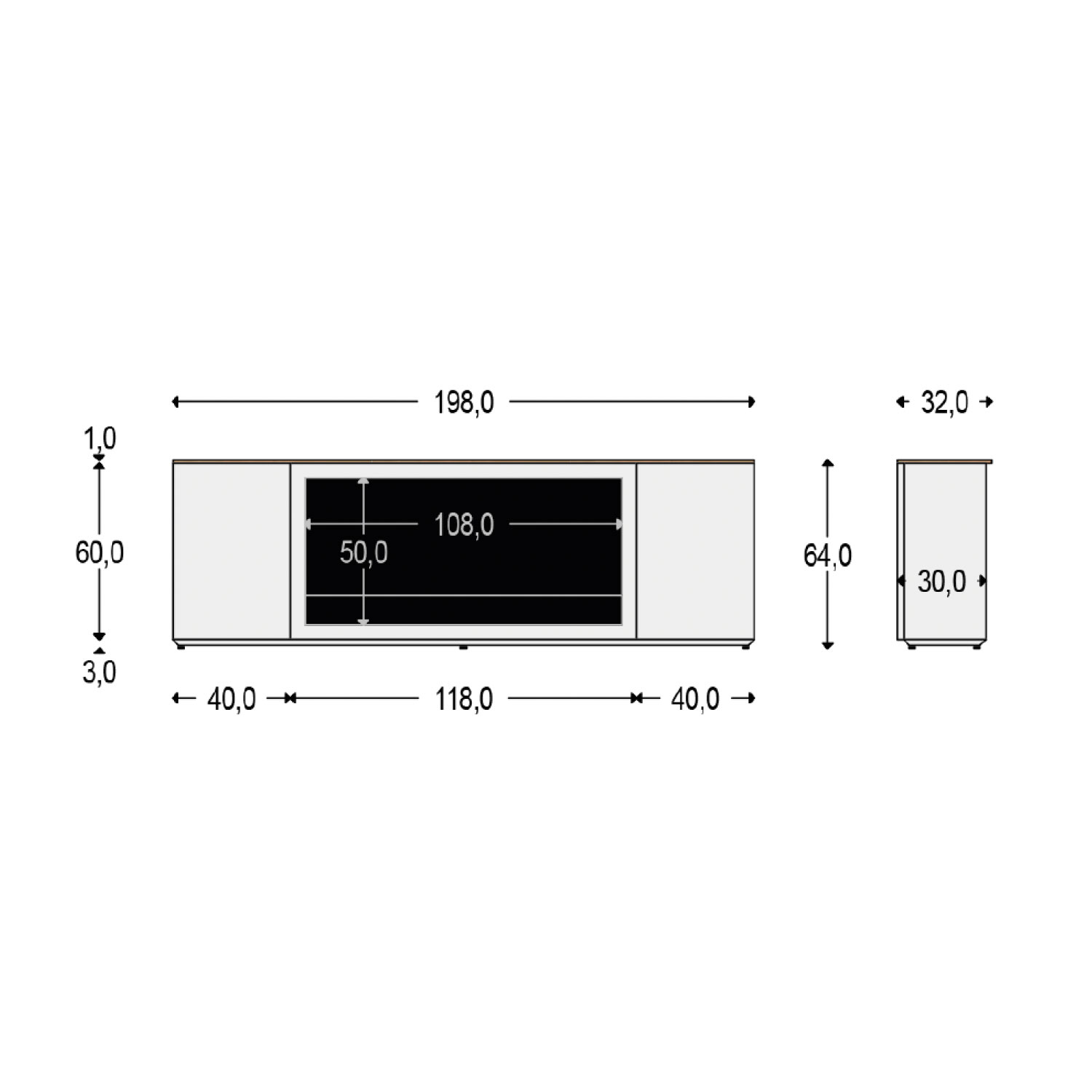 Sideboard For Electric Fireplace And She
