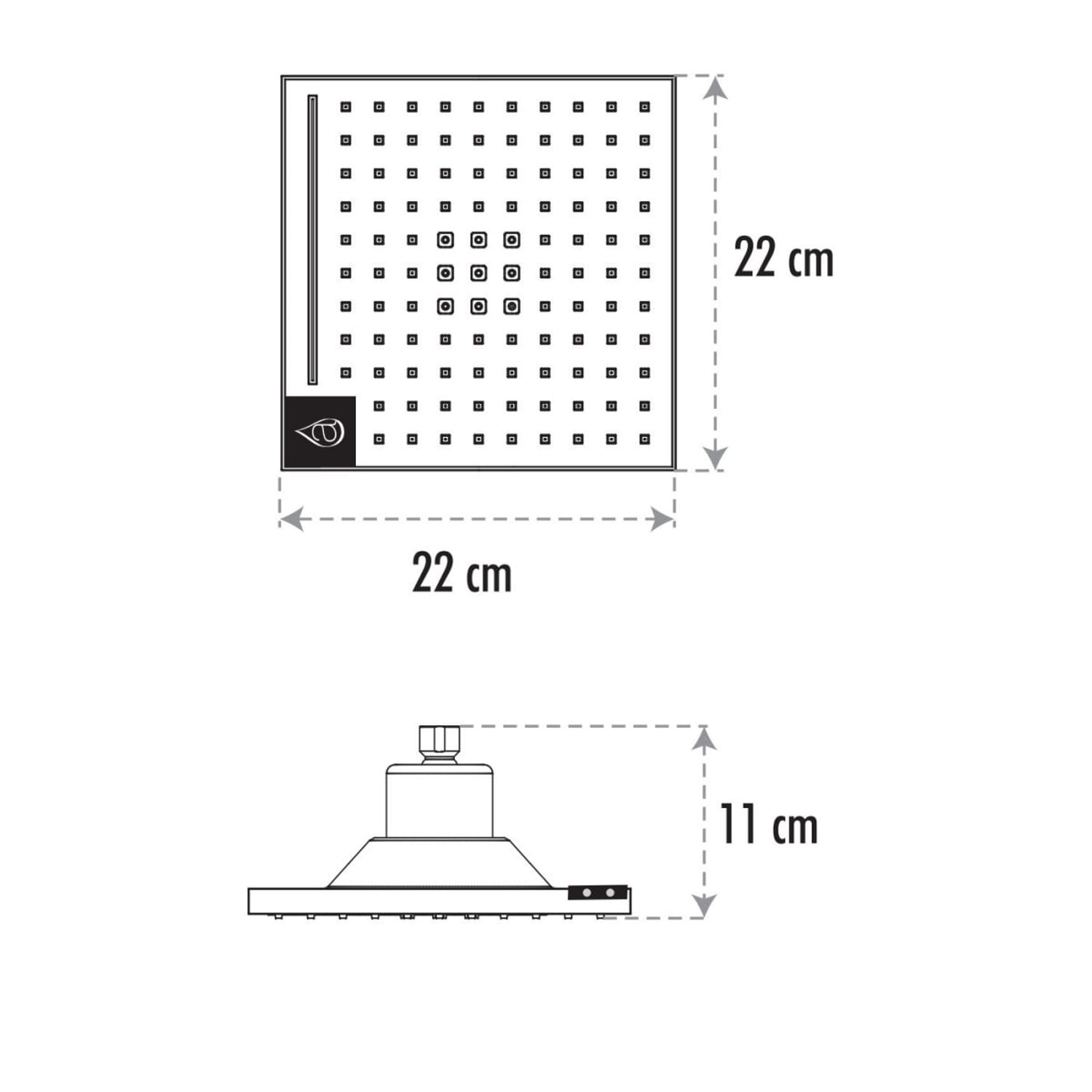 Soffione Doccia Con Termometro Lcd
