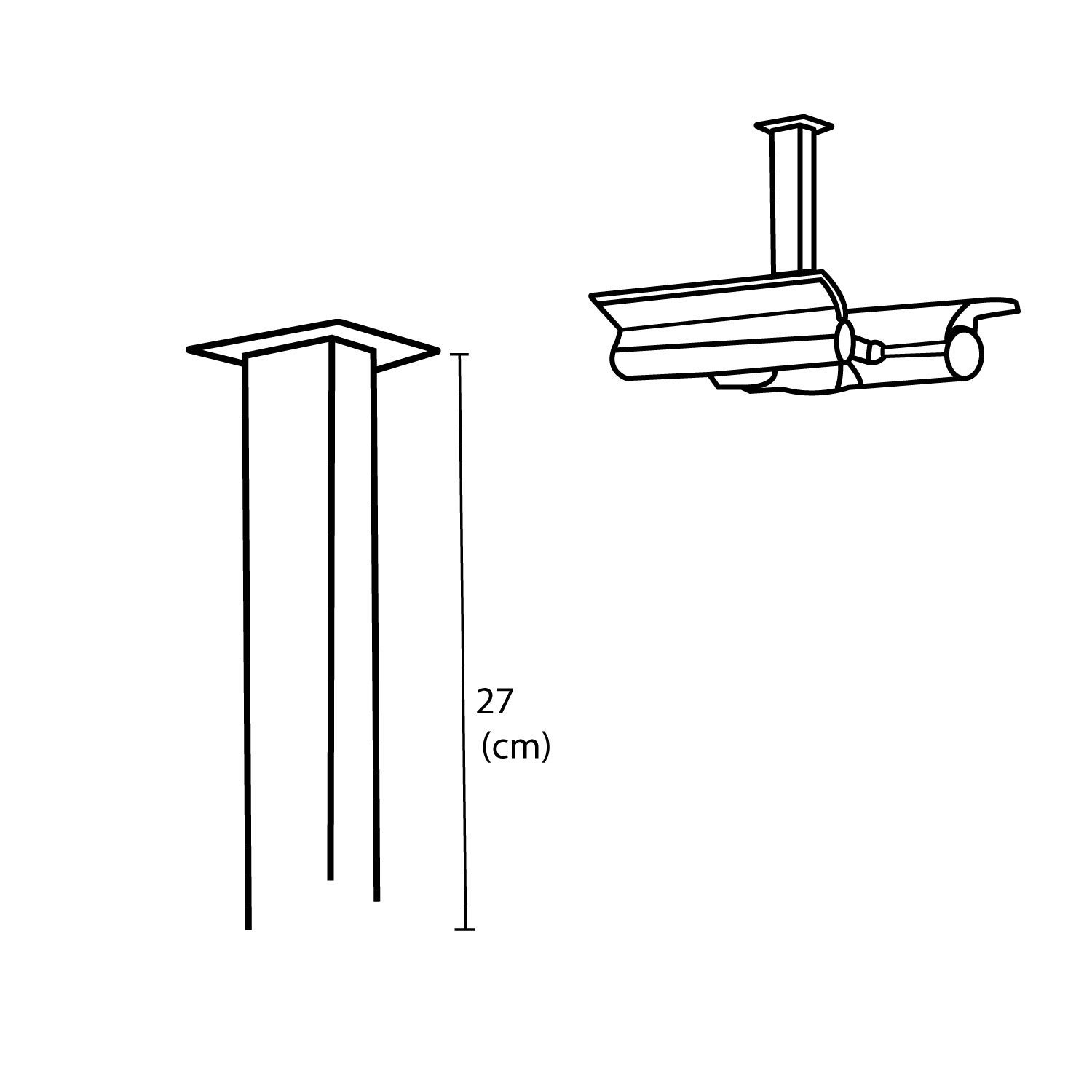 Fixing Brackets Pair Of Heaters