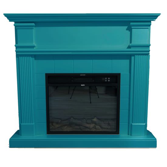 MPC  Turquoise Blue Frame For Fireplaces is a product on offer at the best price