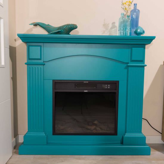 MPC  Blue Turquoise Fireplace Frame Cetona is a product on offer at the best price