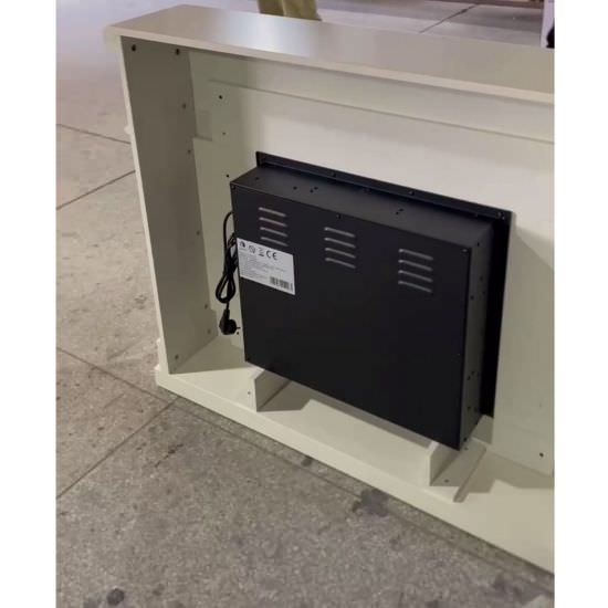 SINED  Creamy White Electric Fireplace Frame is a product on offer at the best price