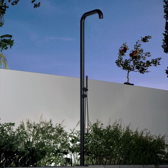 SINED  Doccia Nera In Acciaio Inox Per Esterno  un prodotto in offerta al miglior prezzo online