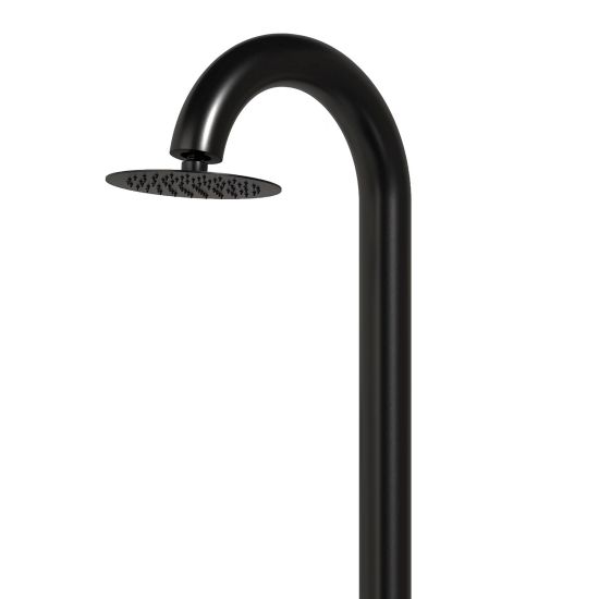 SINED  Black Inox Timed Outdoor Shower is a product on offer at the best price