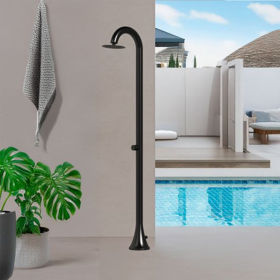 SINED  Doccia Inox Nera Temporizzata Da Esterno  un prodotto in offerta al miglior prezzo online