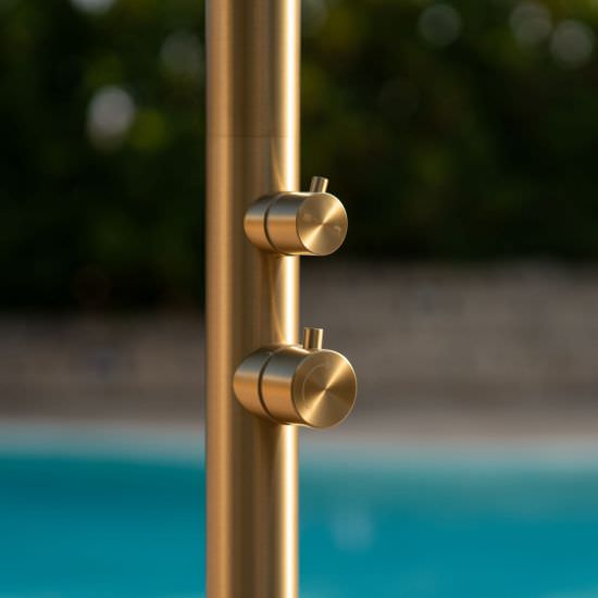 SINED  Shower Quartu Brushed Gold is a product on offer at the best price