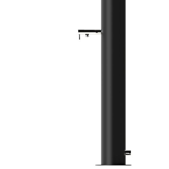 SINED  Doccia Da Giardino Acciao Inox Nera  un prodotto in offerta al miglior prezzo online
