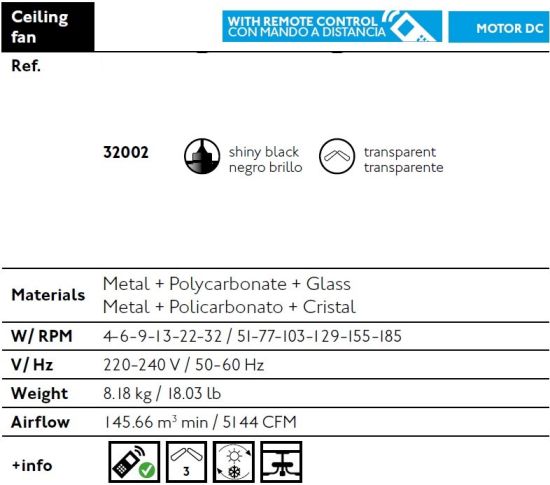 FARO  Black Ceiling Fan On Offer is a product on offer at the best price