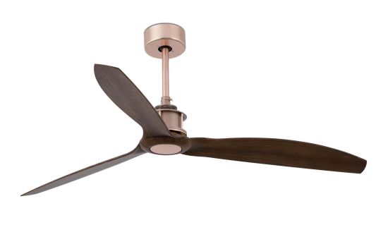 FARO  Ceiling Fan Just Fan Copper And Wood is a product on offer at the best price