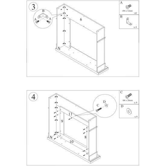 TAGU the missing piece  Revestimiento De Chimenea Negro es un producto que se ofrecen al mejor precio