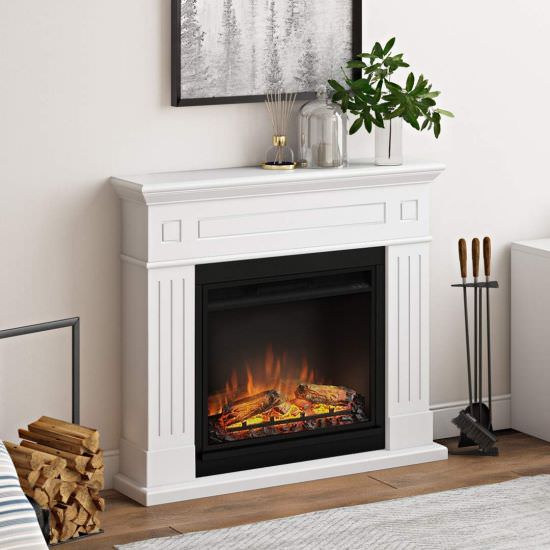 TAGU the missing piece White electric fireplace and remote cont is a product on offer at the best price