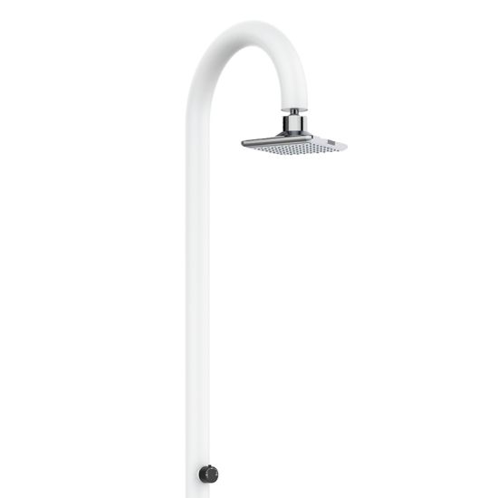 SINED  Doccia Bianca In Alluminio Soffione Led  un prodotto in offerta al miglior prezzo online