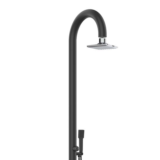 SINED  Black Aluminum Led Shower With Hand Shower is a product on offer at the best price