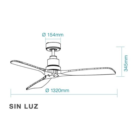 MARTEC  Mini Minorca Dc Schwarz-nussbaum 1060 Mm ist ein Produkt im Angebot zum besten Preis