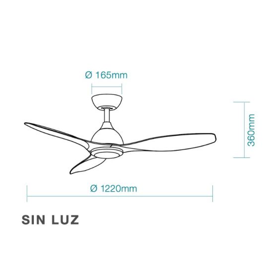 MARTEC  Elite schwarznussbaum DC 1220mm WIFI ist ein Produkt im Angebot zum besten Preis