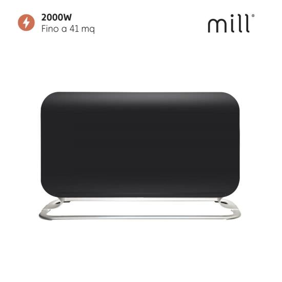Mill  Termoconvettore Nero Da Pavimento è un prodotto in offerta al miglior prezzo online