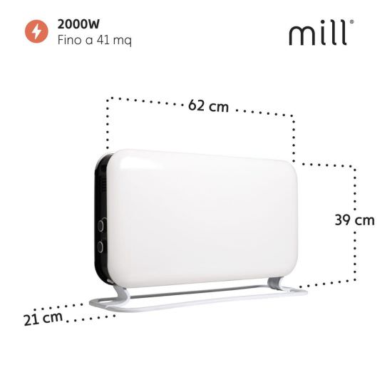 Mill  Termoconvettore Elettrico Portatile è un prodotto in offerta al miglior prezzo online