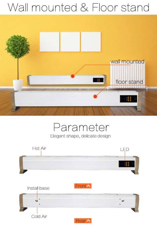 SINED  Electric Convector Mpc 2000w With Rc is a product on offer at the best price