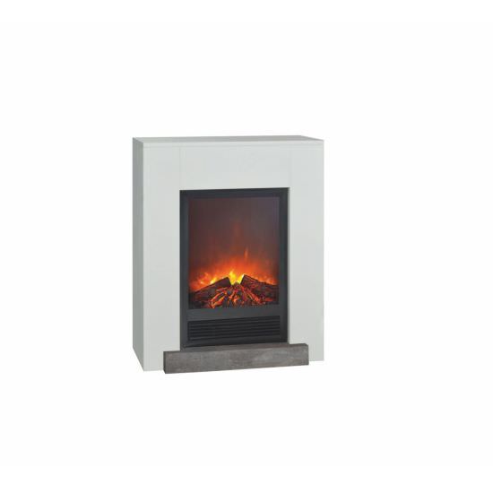 Xaralyn  Fireplace Mantel Hamar White Mdf Wood is a product on offer at the best price