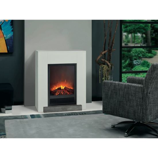 Xaralyn  Fireplace Mantel Hamar White Mdf Wood is a product on offer at the best price