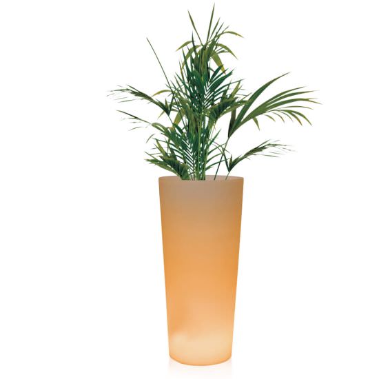 SINED  Round Polyethylene Luminous Vase is a product on offer at the best price