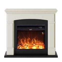 MPC  Cream White Floor Standing Fireplace is a product on offer at the best price