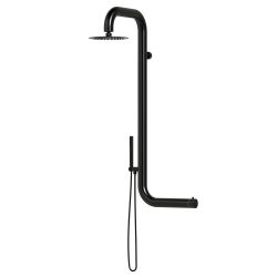SINED  Black Stainless Steel Outdoor Wall Shower is a product on offer at the best price